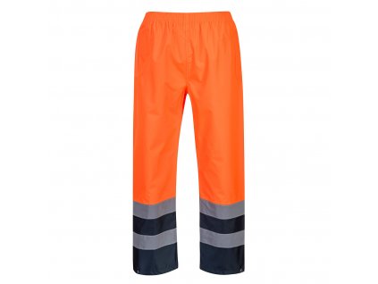 Hi-Vis Two Tone Traffic Trouser (Barva Orange, Velikost M)