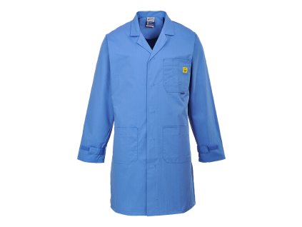 Anti-Static ESD Coat (Barva Hamilton Blue, Velikost L)