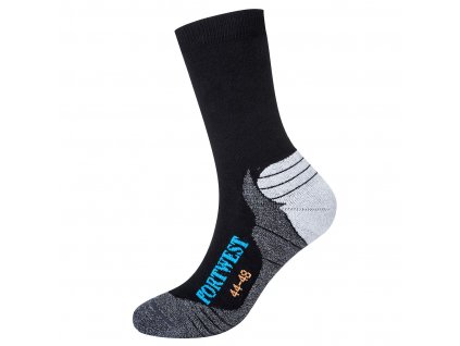 Bamboo Hiker Sock SK24 (Barva Black, Velikost 39-43)
