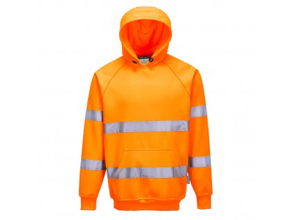 Hi-Vis Hoodie (Barva Orange, Velikost 4XL)