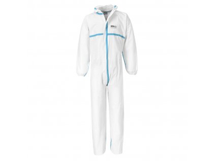 BizTex Microporous Coverall Type 4/5/6 (Pk50) (Barva White, Velikost L)