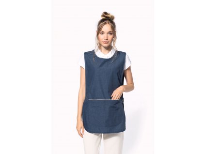 Dámská pracovní zástěra (Barva White, Rozměr 78/46, Velikost L/XL)
