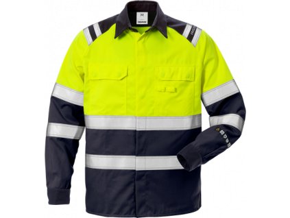 Flamestat výstražná košile tř. 1 7051 ATS (Velikost XS, Barva Hi-Vis Yellow/Navy)