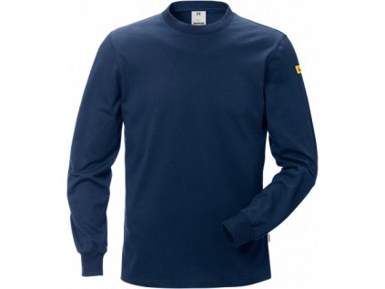 ESD dlouhý rukáv tričko 7082 XTM (Velikost XS, Barva Dark Navy)