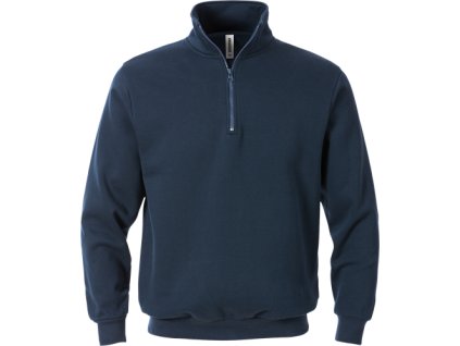 Mikina s krátkým zipem Acode 1737 SWB (Velikost XS, Barva Dark navy)