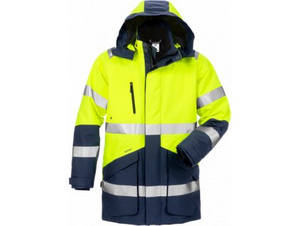 Výstražná zimní parka GORE-TEX® tř. 3 4989 GXB (Velikost XS, Barva Hi-Vis Yellow/Navy)