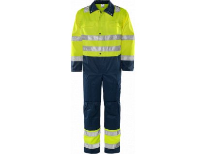 Výstražná kombinéza tř. 3 8601 TH (Velikost S, Barva Hi-Vis Yellow/Navy)