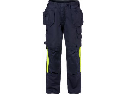 Dámské pracovní kalhoty flame 2730 FLAM (Velikost 34, Barva Dark Navy)