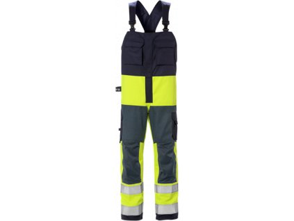 Výstražné laclové kalhoty flame tř. 2 1584 FLAM (Velikost C44, Barva Hi-Vis Yellow/Navy)