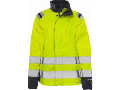 Výstražná dámská softshellová bunda Flamestat tř. 3 4076 FSS (Velikost XS, Barva Hi-Vis Yellow/Navy)