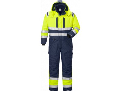 Výstražná Airtech® zimní kombinéza třída 3 8015 GTT (Velikost S, Barva Hi-Vis Yellow/Navy)