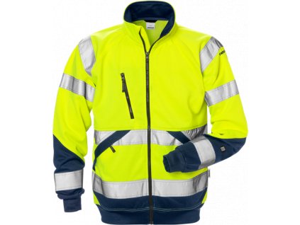 Výstražná mikina třída 3 7426 SHV (Velikost XS, Barva Hi-Vis Yellow/Navy)
