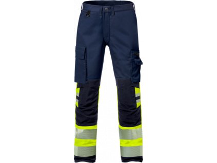 Výstražné strečové kalhoty tř. 1 2705 PLU (Velikost C44, Barva Hi-Vis Yellow/Navy)