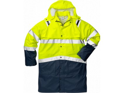 Výstražný plášť do deště třída 3 4634 RS (Velikost 2XS, Barva Hi-Vis Yellow/Navy)