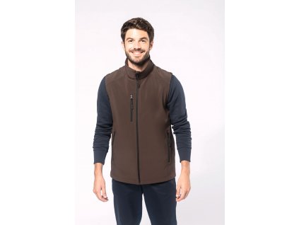 Pánská softshellová vesta (Barva Black, Rozměr 80,75/65,40, Velikost XXL)