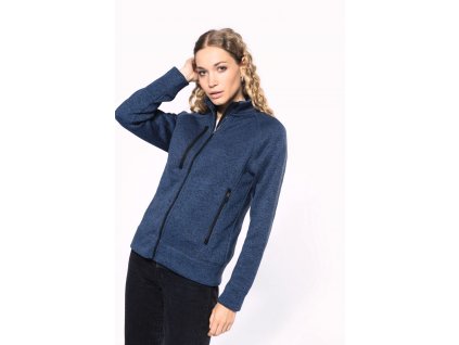 Dámská bundová mikina Full zip heather jacket