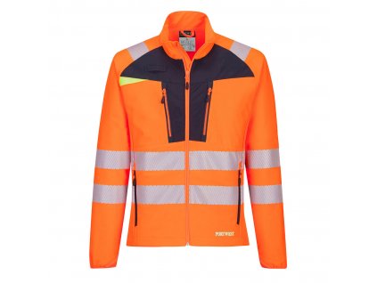 DX4 Hi-Vis Lightweight Stretch Work Jacket (Barva Orange/Black, Velikost 4XL)