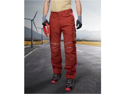 Kalhoty ARDON®URBAN červené - DOPRODEJ (Velikost M, Délka 194 cm)