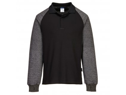 Polo Shirt with Cut Resistant Sleeves