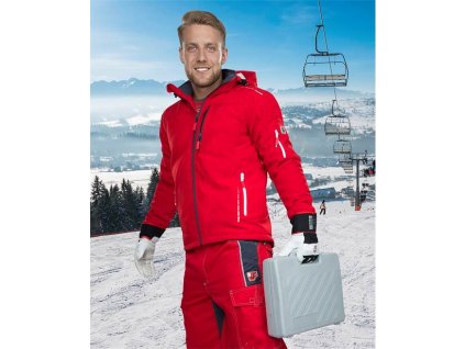 Zimní softshellová bunda ARDON®VISION červená (Velikost S)