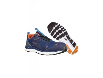 AER55 IMPULSE BLUE ORANGE LOW Polobotky unisex (Velikost 42, Varianta modrá)