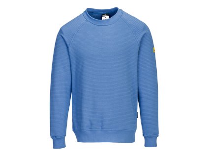 Anti-Static ESD Sweatshirt (Barva Hamilton Blue, Velikost L)