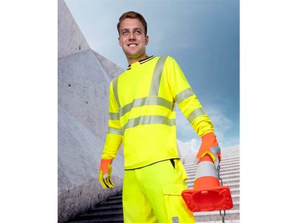 Tričko s dlouhým rukávem ARDON®SIGNAL žluté (Velikost 2XL)