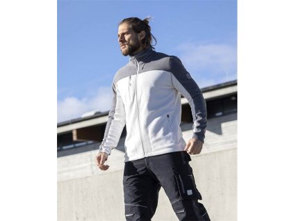 Mikina fleece ARDON®MICHAEL bílá (Velikost S)