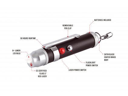 TRUE LASERLITE laserové ukazovátko se světlem