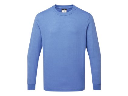 This Anti-Static ESD long sleeved T-Shirt is light and comfortable. The high cotton percentage makes it ideal for warm environments and EPA areas where electrostatic resistance is required. The carbon fibre rib adds a smart, protective, corporate…
