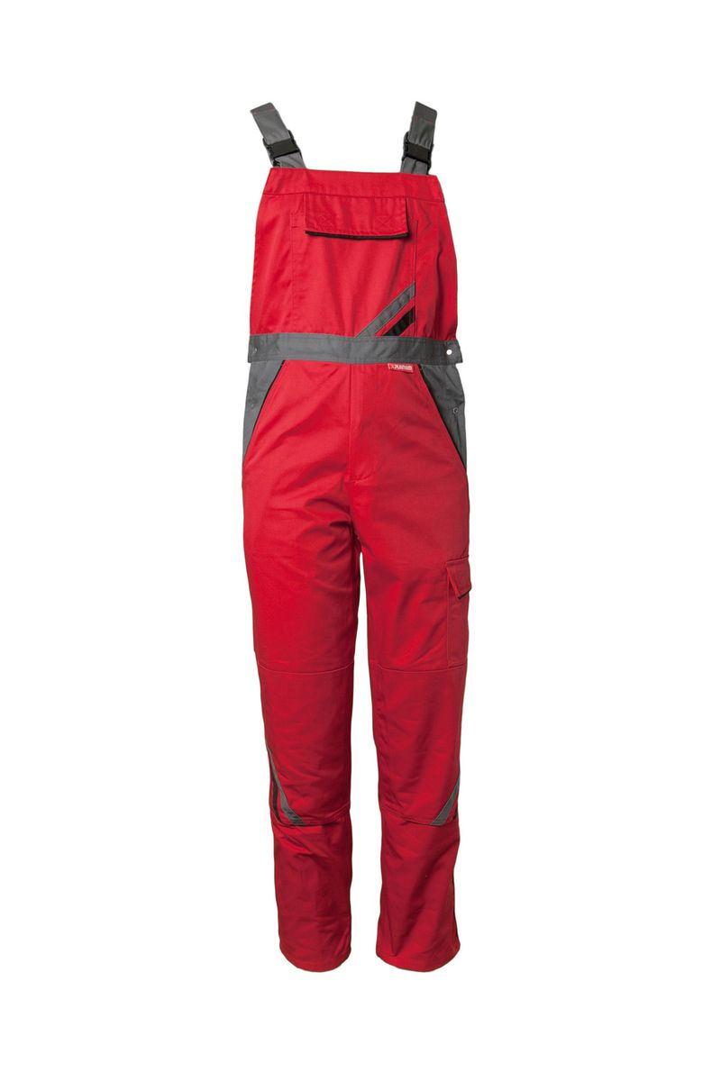 Pracovní kalhoty HIGHLINE lacl Velikost: 54, Barva: červená/břidlicová/černá