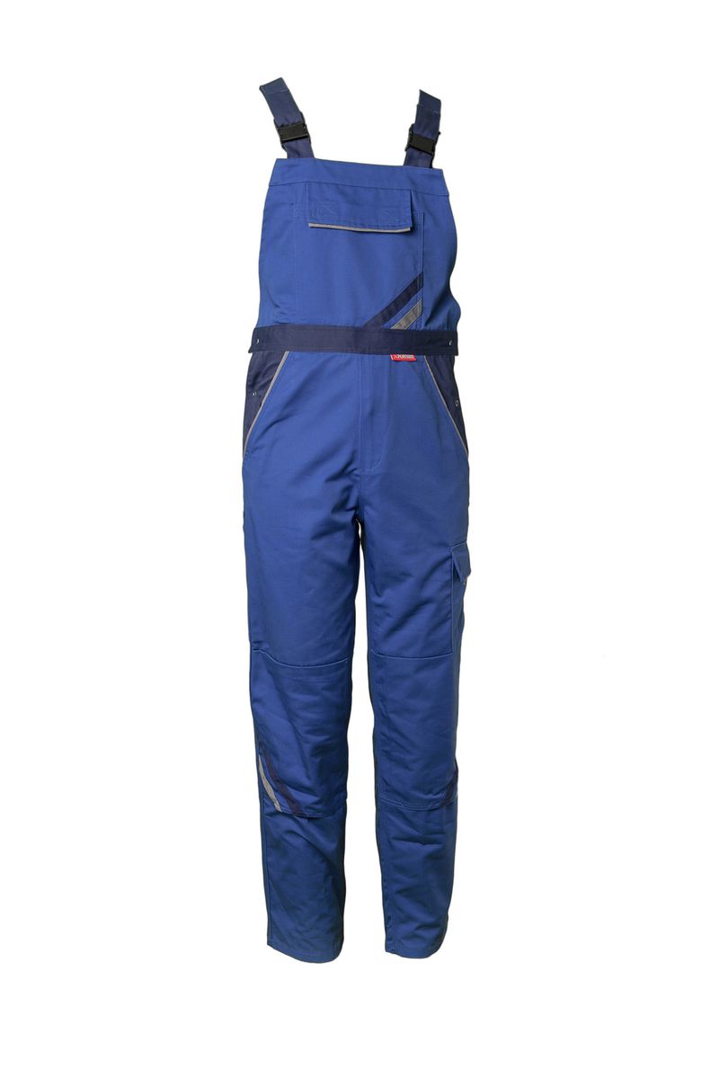 Pracovní kalhoty HIGHLINE lacl Velikost: 50, Barva: modrá/navy/stříbrná