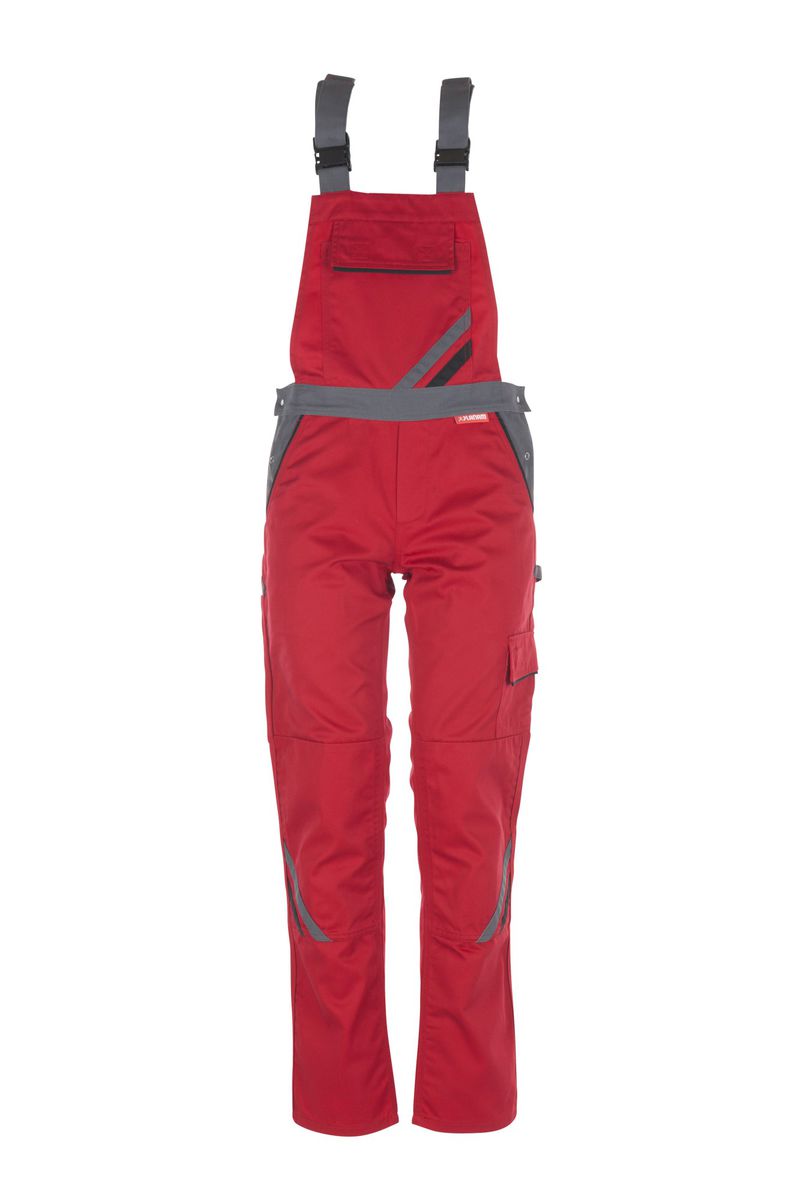 Pracovní kalhoty HIGHLINE lacl dámské Velikost: 54, Barva: červená/břidlicová/černá