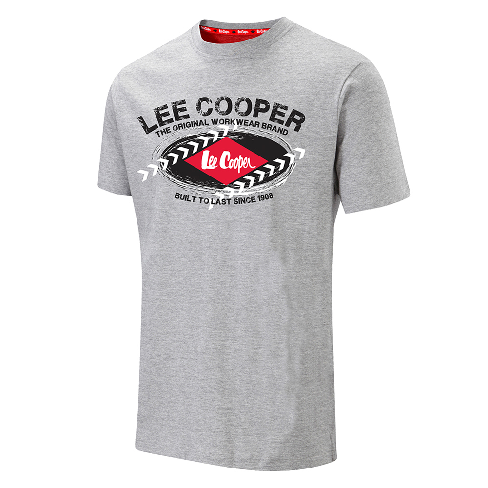 Tričko Lee Cooper šedé Velikost: XXL