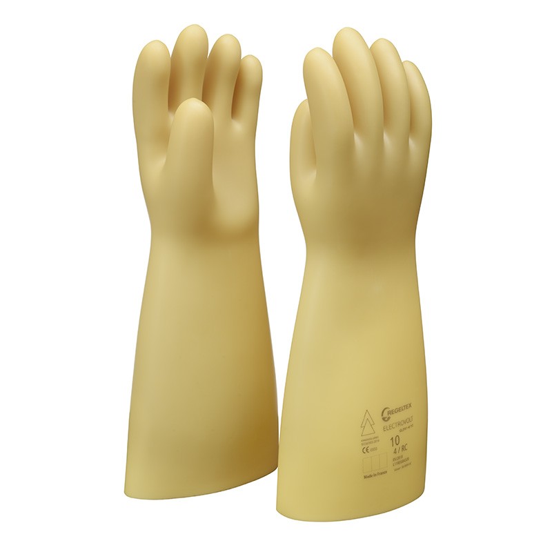 Dielektrické rukavice REGELTEX Velikost: 10, Pracovní napětí: 00 - 500V