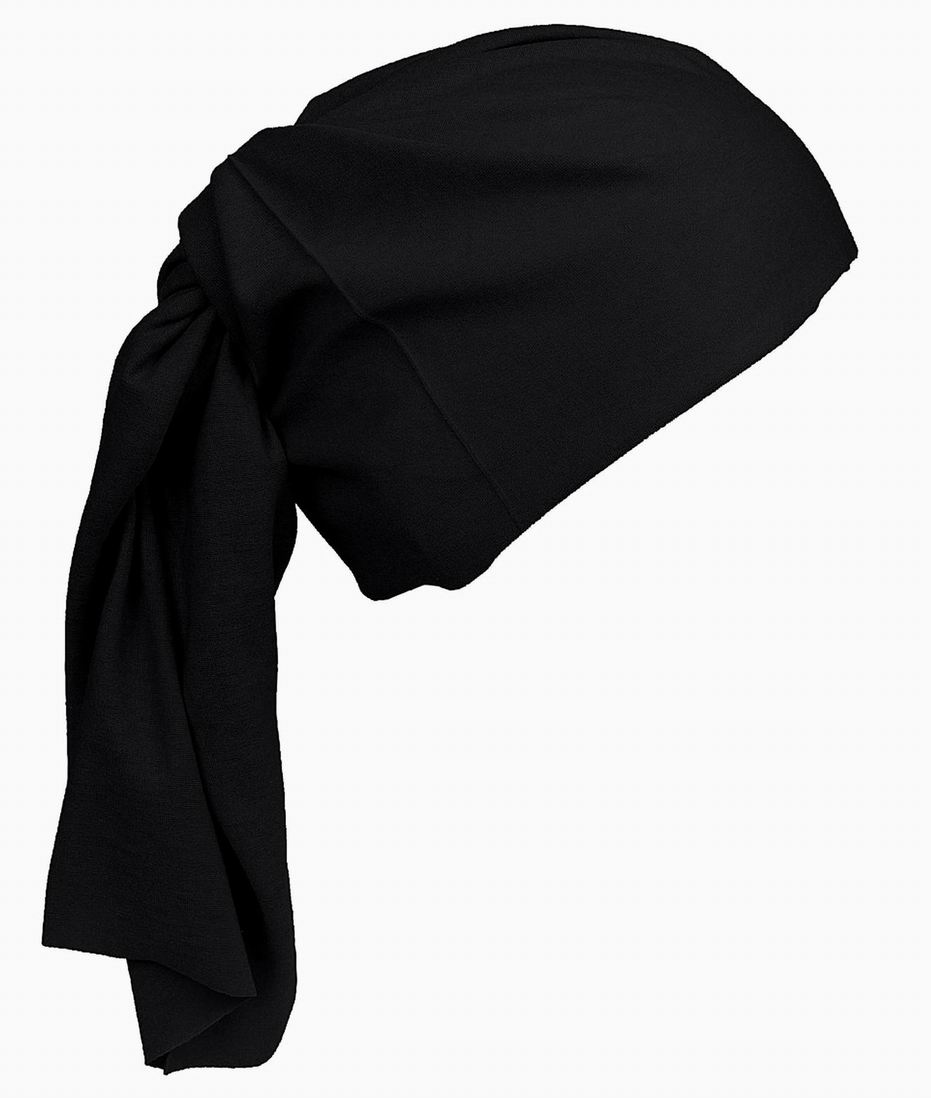 Víceúčelový šátek KP065 Barva: černá