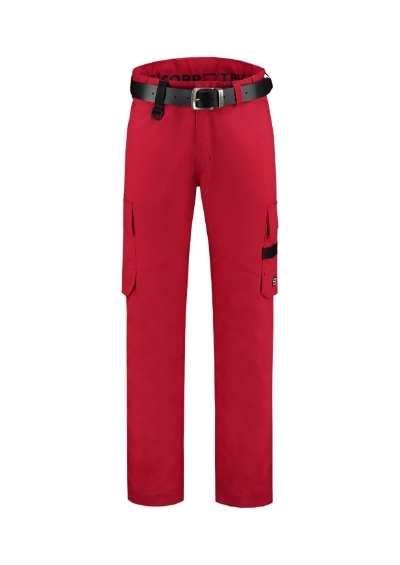 Work Pants Twill Pracovní kalhoty unisex Velikost: 51, Varianta: červená