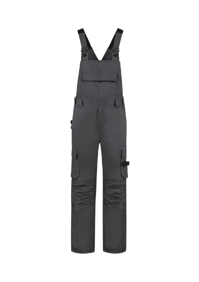 Bib & Brace Twill Cordura Pracovní kalhoty s laclem unisex Velikost: 44, Varianta: tmavě šedá