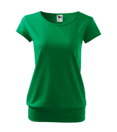 120 City Tričko dámské Velikost: XL, Varianta: středně zelená