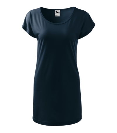 123 Love Tričko/šaty dámské Velikost: XL, Varianta: námořní modrá