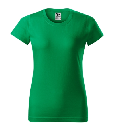 134 Basic Tričko dámské Velikost: L, Varianta: středně zelená