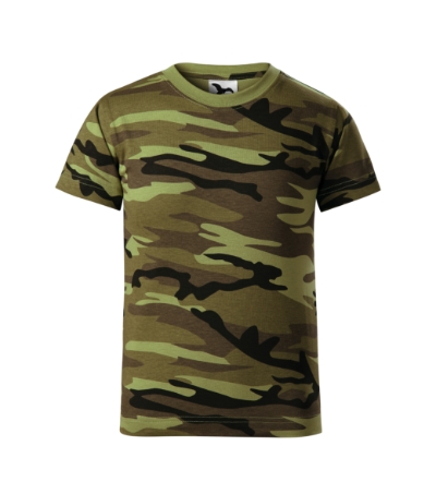 149 Camouflage Tričko dětské Velikost: 110 cm/4 roky, Varianta: camouflage green