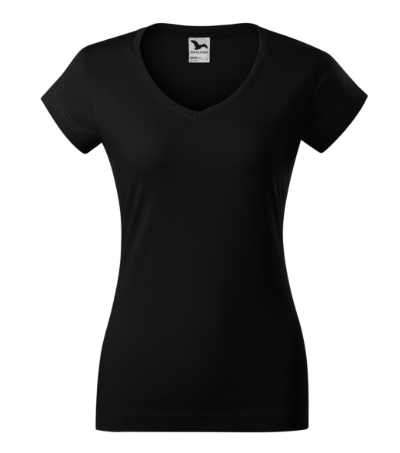 162 Fit V-neck Tričko dámské Velikost: 2XL, Varianta: černá