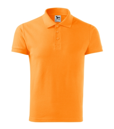 215 Cotton Heavy Polokošile pánská Velikost: L, Varianta: tangerine orange