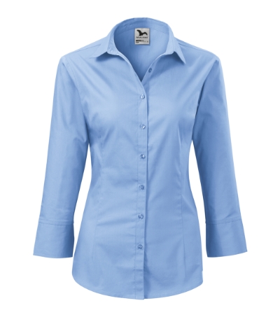 218 Style Košile dámská Velikost: XL, Varianta: nebesky modrá