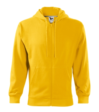 410 Trendy Zipper Mikina pánská Velikost: XL, Varianta: žlutá