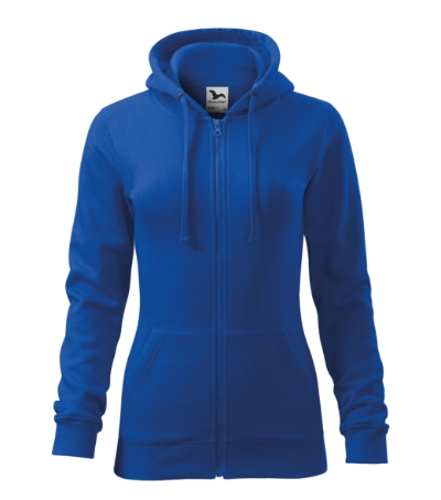 411 Trendy Zipper Mikina dámská Velikost: XL, Varianta: královská modrá