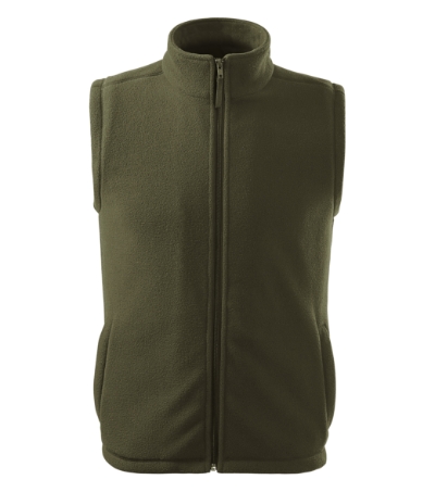 518 Next Fleece vesta unisex Velikost: XS, Varianta: military