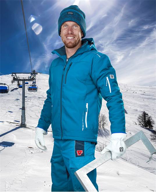 Zimní softshellová bunda ARDON®VISION modrá Velikost: XL