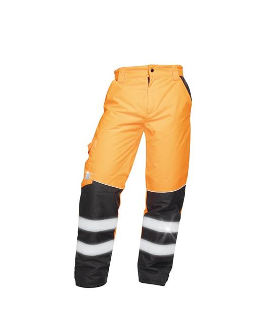 Zimní reflexní kalhoty HOWARD Velikost: XL, Barva: oranžové